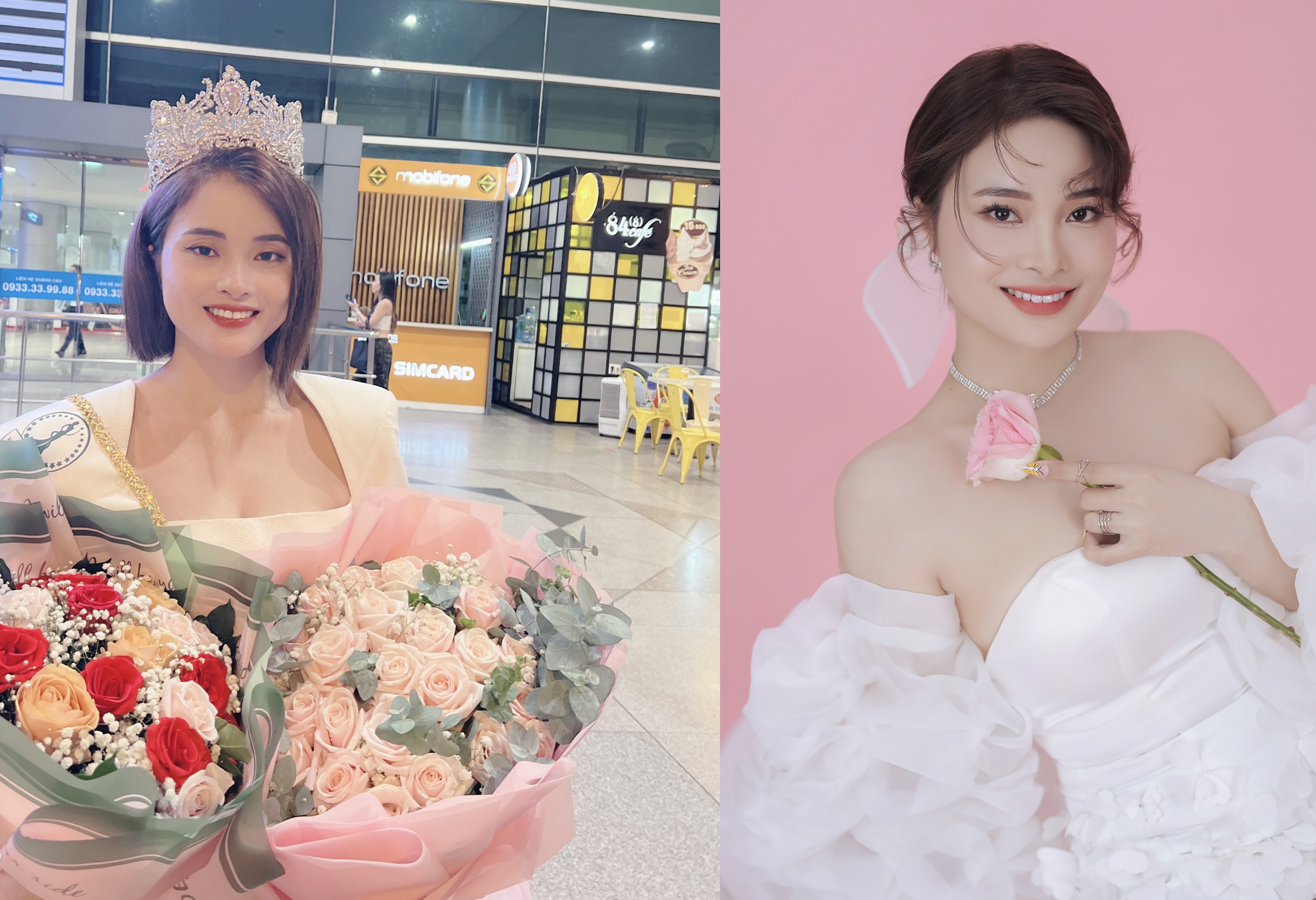 Vũ Hương Thị Hà Mi - đạt danh hiệu Hoa hậu doanh nhân toàn cầu tài năng 2022 tại Malaysia