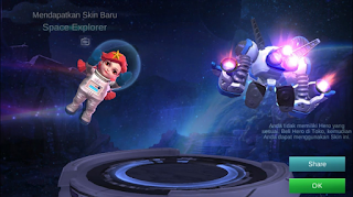 Cara mendapatkan skin jawhead space explorer gratis