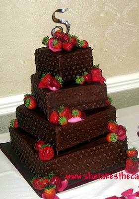 wedding cakes chocolate