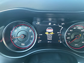 Track Mode indicator in 2020 Dodge Charger R/T Scat Pack Plus