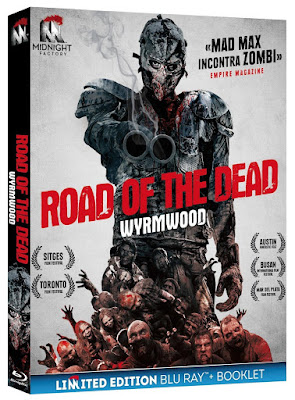 La cover dell'edizione homevideo italiana di "Road Of The Dead - Wyrmwood"