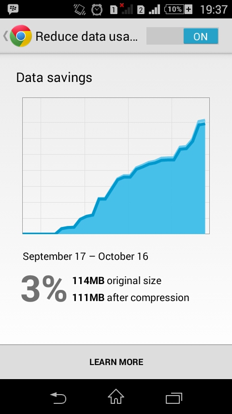 Menghemat Penggunaan Data Paket dengan Chrome  Hermansyah