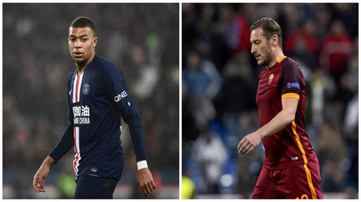 Totti Is Delighted Seeing Kylian Mbappe Stay With PAG