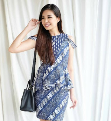 25 Desain Baju  Batik Modern Casual Untuk Remaja Wanita 
