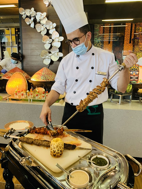 Churrasco sliced and served directly to diners