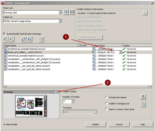 publish dialog