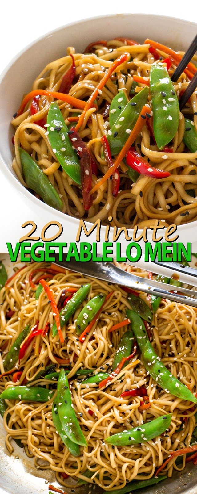 20 MINUTE VEGETABLE LO MEIN