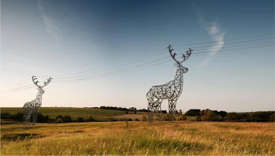 Deer-Shaped Electrical Towers in Russia Seen On www.cars-motors-modification.blogspot.com