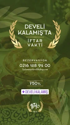 Develi Kebap Kalamış İstanbul Ramazan 2023 İftar Menü ve Fiyatları