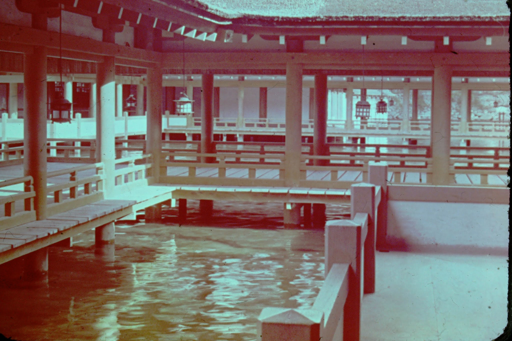 Itsukushima Shrine The corridor