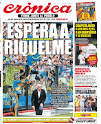 PORTADA DEL DIARIO CRONICA. Publicado por gallega en 11:00