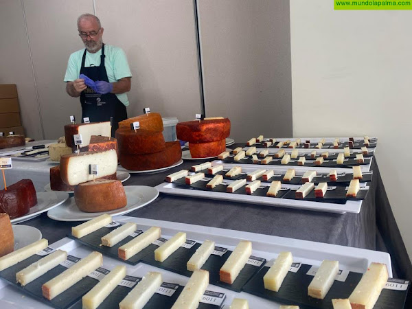 El Cabildo celebra el éxito de los quesos palmeros en el Concurso Agrocanarias 2022