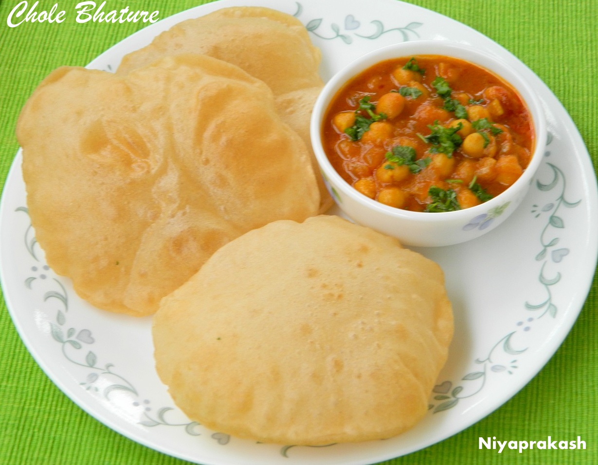 Niya's World: Photo of Chole Bhature