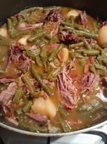 Southern Green Beans with Smoked Turkey
