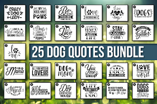 Dog svg, Funny dog quotes SVG bundle, Funny quotes svg, Dog mom svg, Paw svg, Love dogs svg, svg files for cricut, fur svg, dog lover, fur