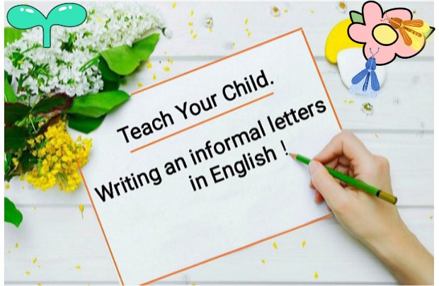 Writing an informal letters in English