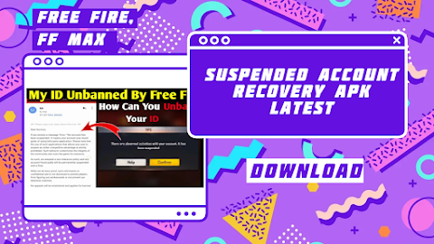 What Free Fire Suspended Id Unban Account? And Recovery Apk 2023