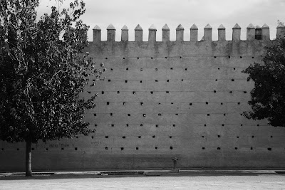 fortified wall fes morocco