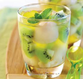 Resep Minuman Kiwi Punch Soda