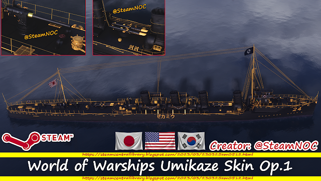 JPN Destroyer Umikaze Skin Op.1