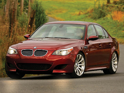 2007 BMW M5 Red