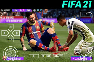 Download FIFA 21 PPSSPP Android Offline Best Graphic Full HD Update Jersey & Transfer 2020 2021