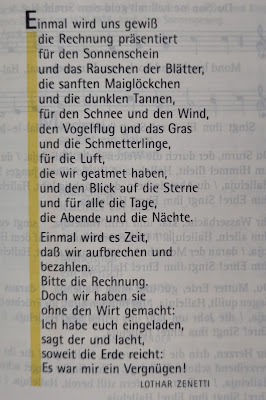 Lothar Zenetti, i Ev. Gesangbuch unter Liednummer 513