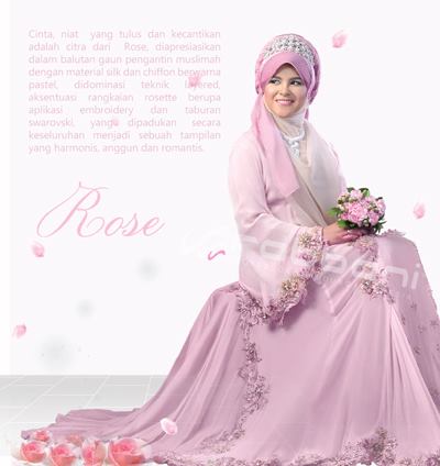 20 Contoh Model Baju Pengantin Muslim Ini Bikin Ngileeer Aja 