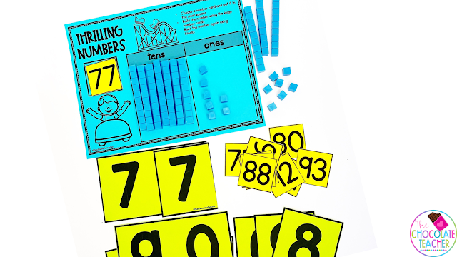 Hands on place value activities like these games are the perfect way to help young students build a solid number sense foundation.
