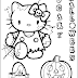 Top Hello Kitty Halloween Coloring Pages to Print