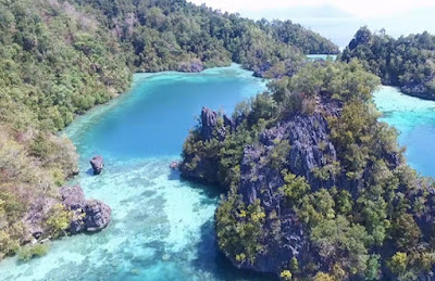 pesona pulau sombori, morowali