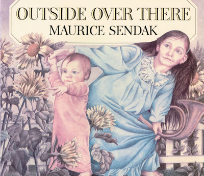 book cover illustration for outside over there