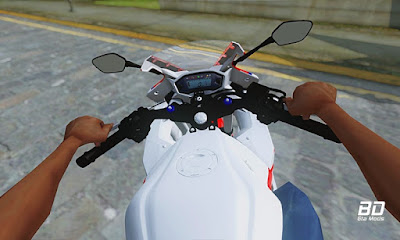 Download mod moto Honda CBR500R 2018 para GTA San Andreas , GTA SA PC