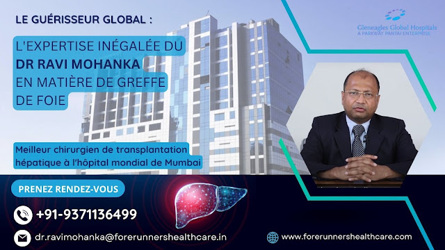 Dr Ravi Mohanka, chirurgien en transplantation hépatique dans le monde
