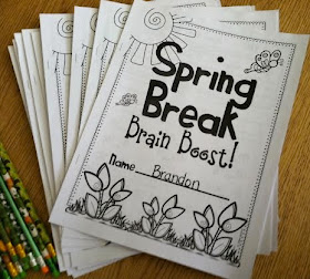 http://www.teacherspayteachers.com/Product/Spring-Break-Brain-Boost-for-First-Grade-1142884