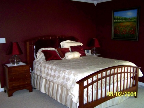 Maroon Bedroom Ideas