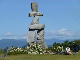 Inukshuk English Bay Beach