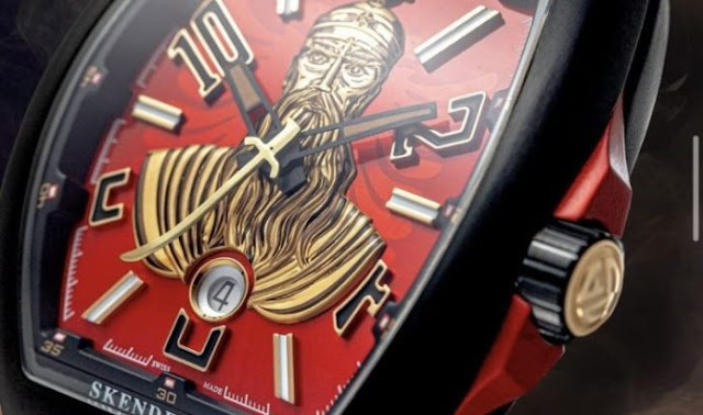 Luxury model Watch with Skanderbeg