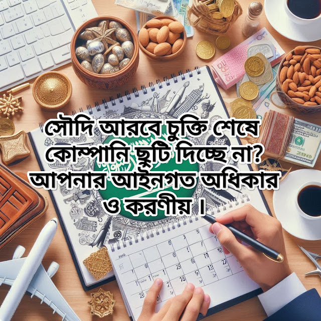 সৌদি আরবে চুক্তি শেষে কোম্পানি ছুটি দিচ্ছে না? আপনার আইনগত অধিকার ও করণীয়