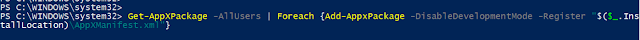 Powershell Command