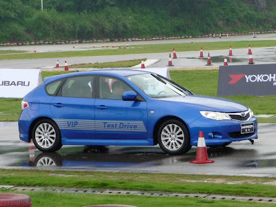 Subaru Impreza Test Drive at Shenzhen Shajing Xtreme Speedway