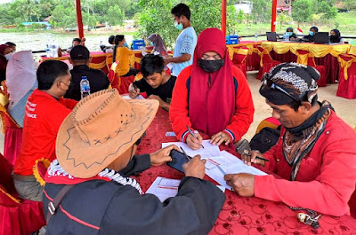 Gelar Syukuran Kamardhikan, Binda Kepri Bersama Punggowo Buka Gerai Vaksinasi