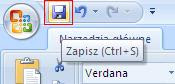 zapisz Excel