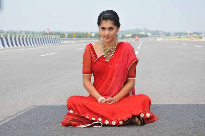 tapsee unseen in red sareepink dress unseen pics