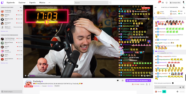 Grefg Record de Twitch