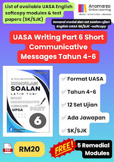 Kompilasi soalan UASA Part 6 short communicative messages