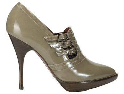Shoe on For Mulberry Cropped Shoe Boot Wiith Three Buckles   Designer Shoes