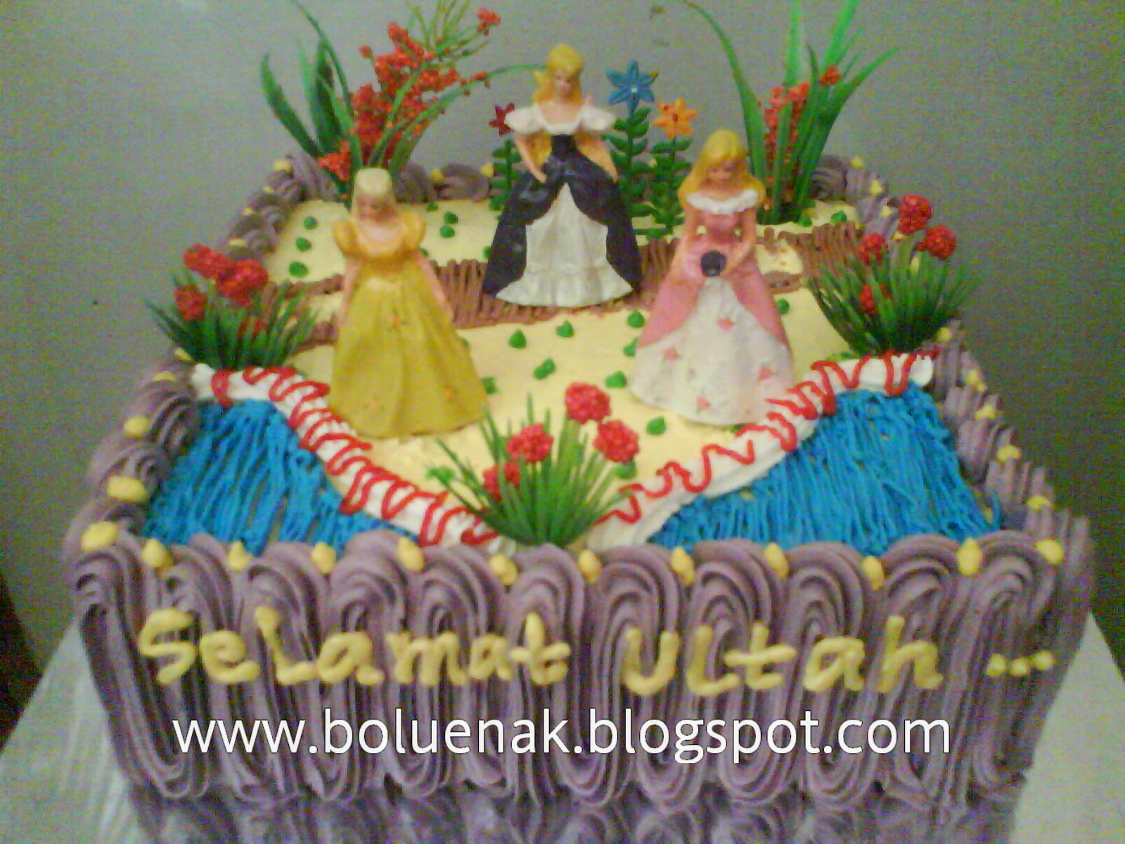 Toko Kue Bolu Enak: PRINCESS BIRTHDAY CAKE