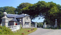 Menabilly gatehouse Cornwall