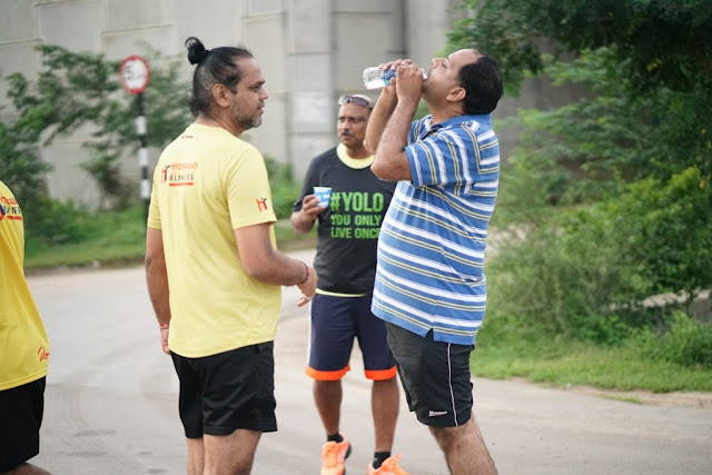 Hyderabad Runners organises Airtel Hyderabad Marathon Training run at Medchal